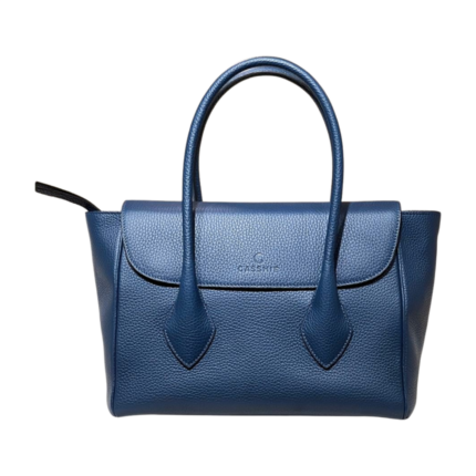 Satchel bag 8582 dana derisi lacivert