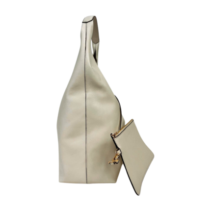 Shopper bag 8639 dana derisi ekru